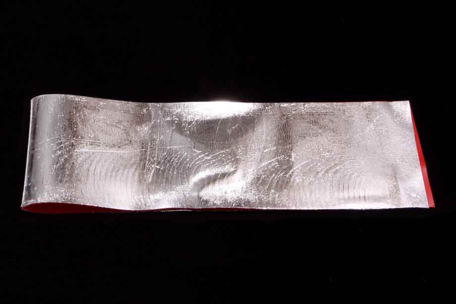 metallic silver