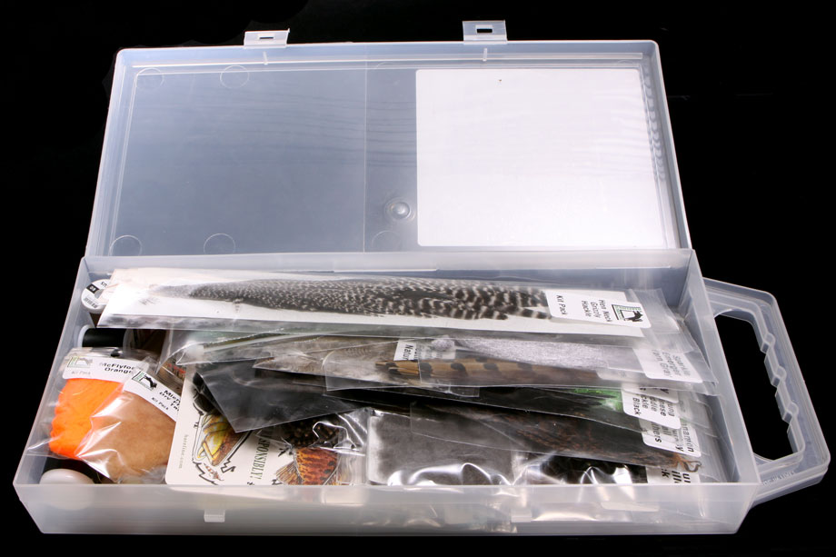 Hareline Fly Tying Material Kit Bindestöcke + Werkzeug Fliegenbinden