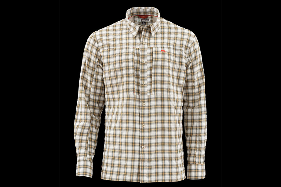 Simms Bugstopper LS Shirt Cork Plaid