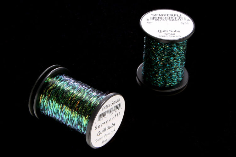 Semperfli Peacock Quill Subs