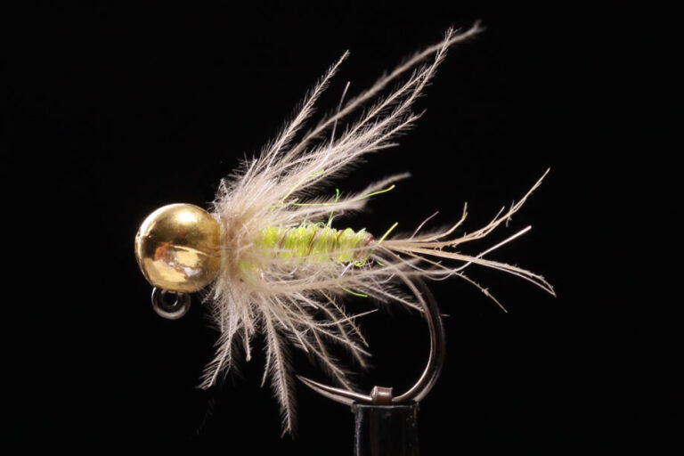 Atomic Jig yellow Jigs Fliegen