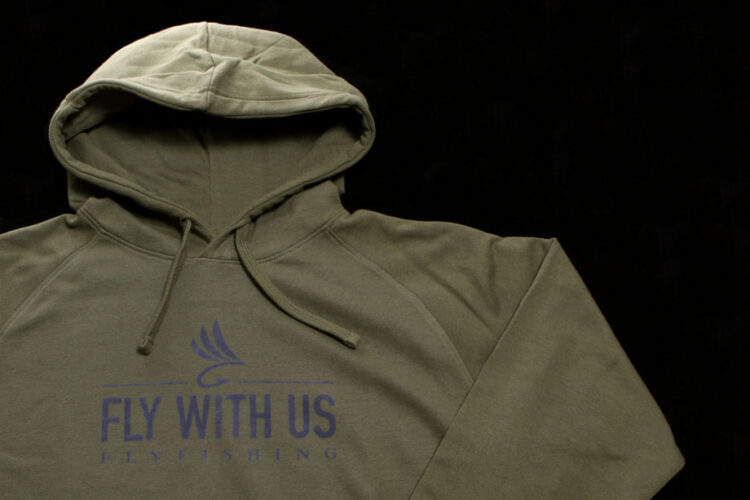 Fly With Us Hoody olive