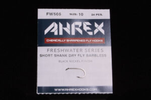 Ahrex FW505 Short Shank Dry Barbless