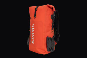 Simms Dry Creek Rolltop Backpack simms orange
