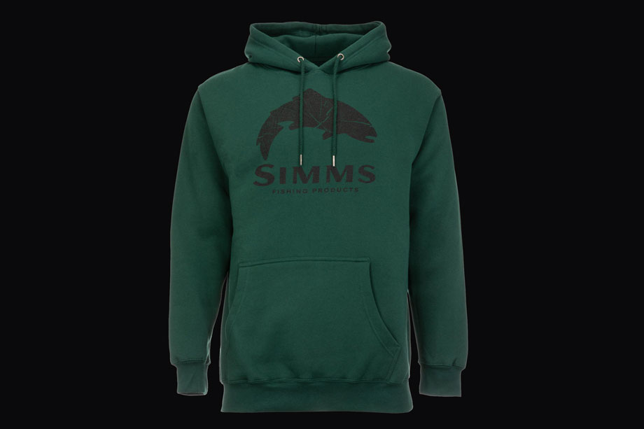 Simms Wood Trout Fill Hoody forest