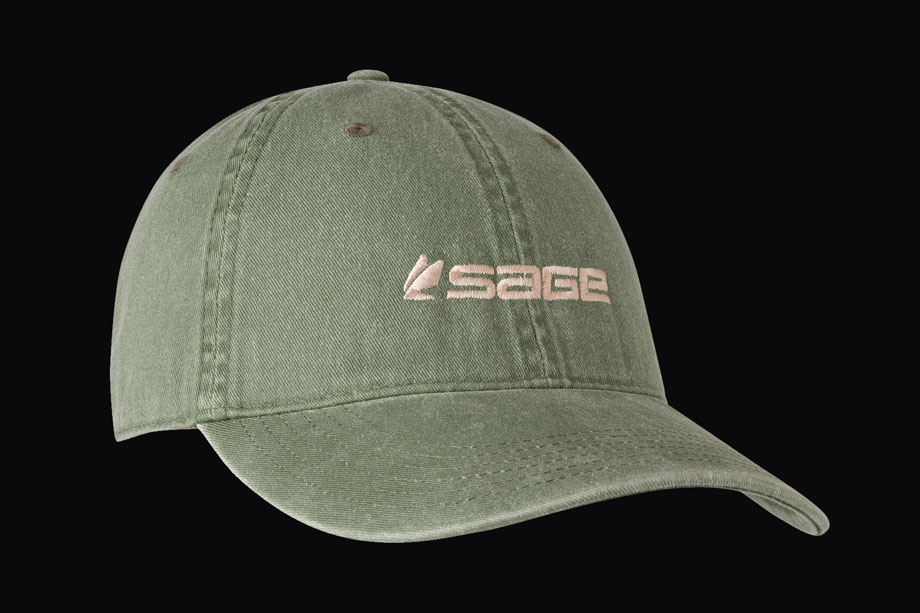 Sage Relaxed Logo Hat Caps Beanies Bekleidung