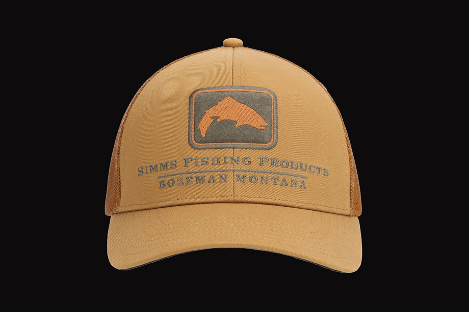 Simms Double Haul Icon Trucker chestnut