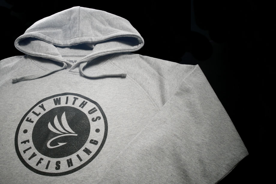 Fly With Us Hoody grey