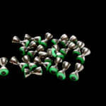 black nickel/chartreuse pupil