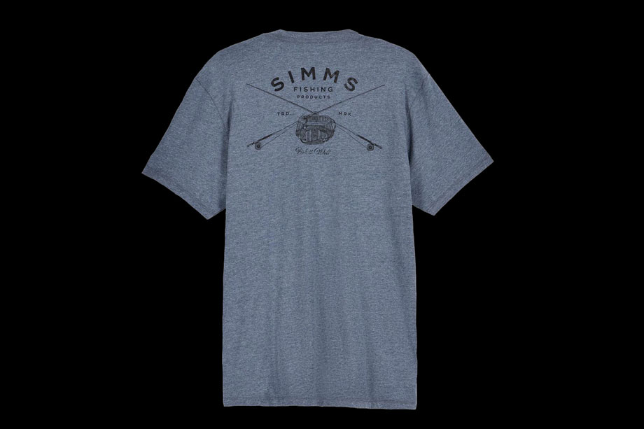 Simms Classic Tackle T-Shirt athletic heather