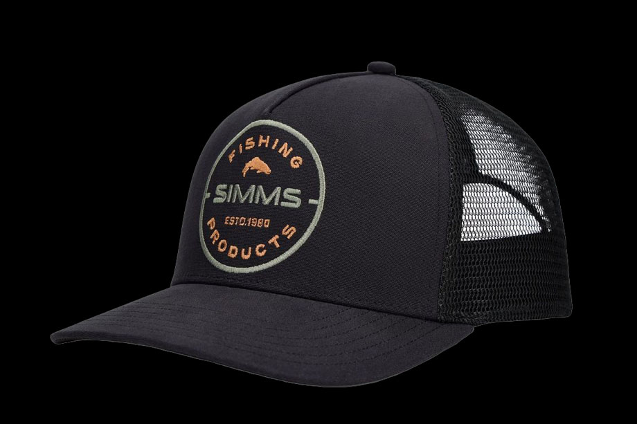 Simms Double Haul Trucker black rounder