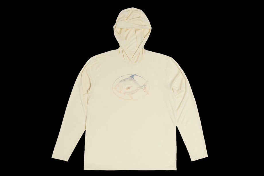 Simms Tech Hoody - Artist Series tallow salt catch