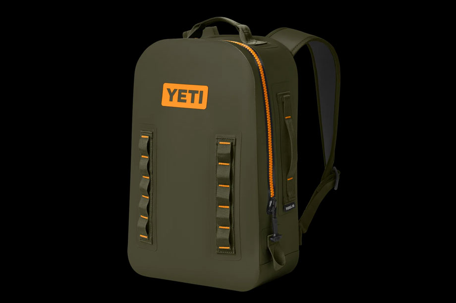 Yeti Panga 28l Waterproof Backpack olive/king crab orange