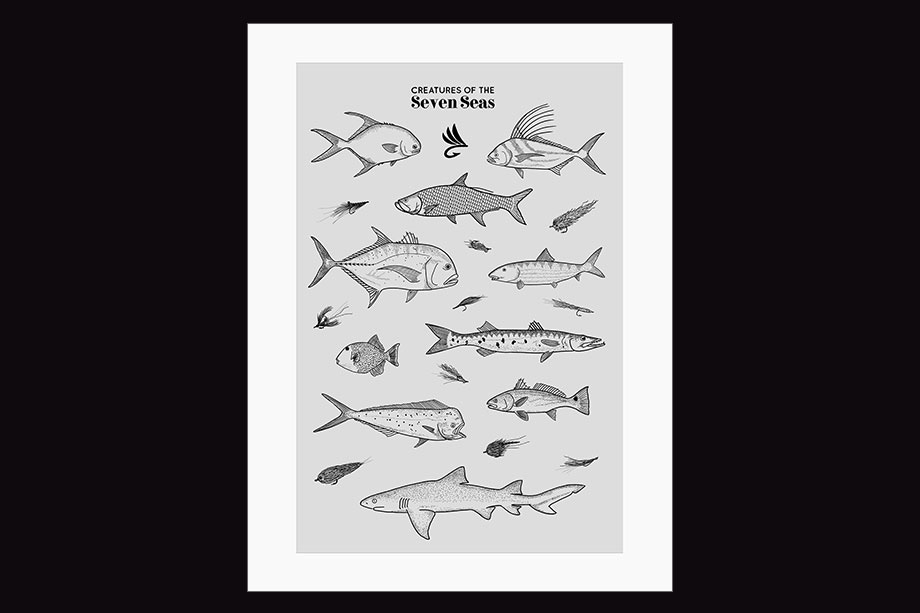 Creatures of the Seven Seas Poster