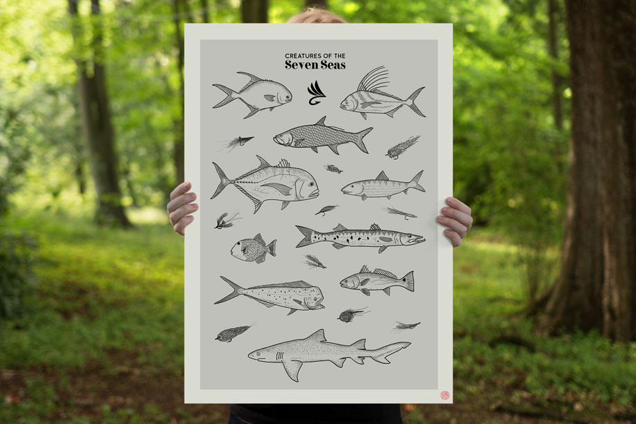 Creatures of the Seven Seas Poster