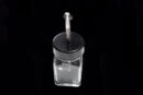 Empty Glass 1oz Glue Jar with Applicator Bodkin