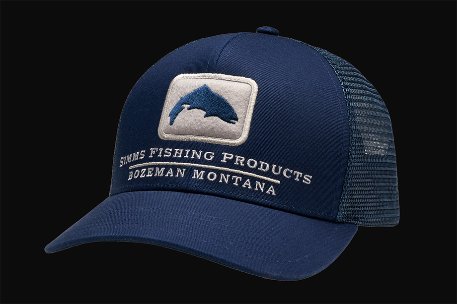 Simms Double Haul Icon Trucker huckleberry