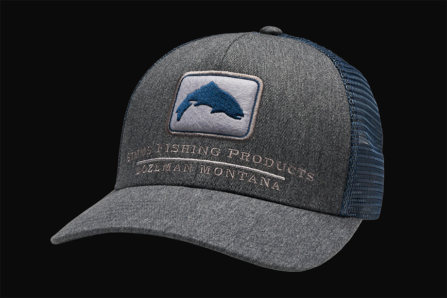 Simms Double Haul Icon Trucker tahitian pearl heather