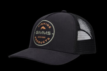 Simms Double Haul Trucker black rounder