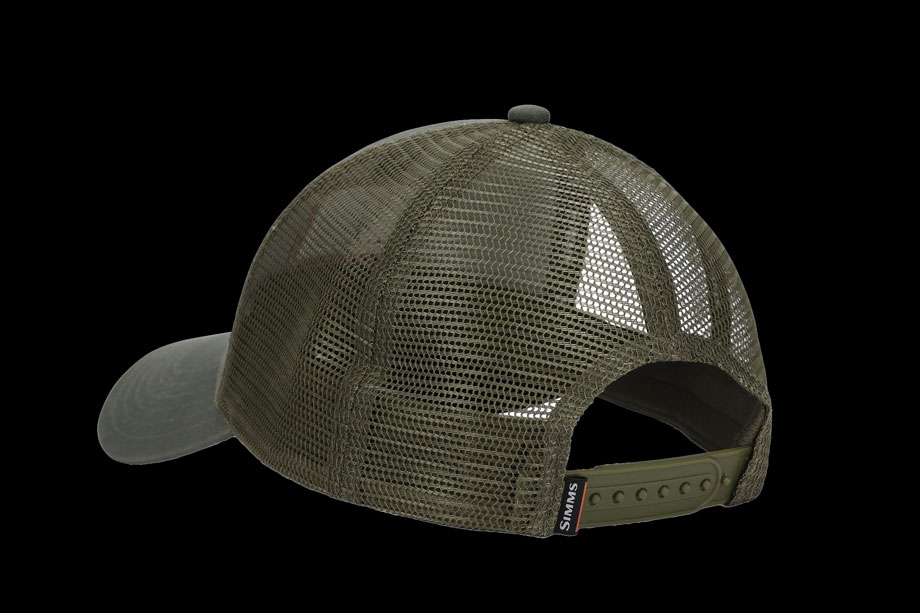 Simms Trout Icon Trucker smokey olive