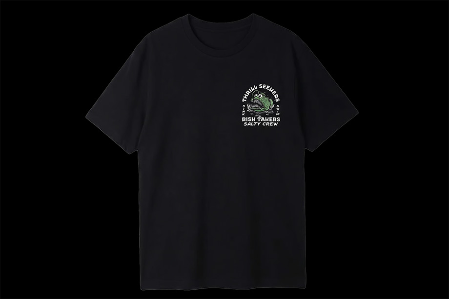 Salty Crew Angler Fish Monst SS Tee